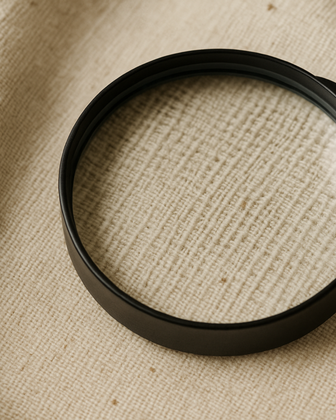 The Magnifying Glass Test to Verify Authentic Handspun Khadi