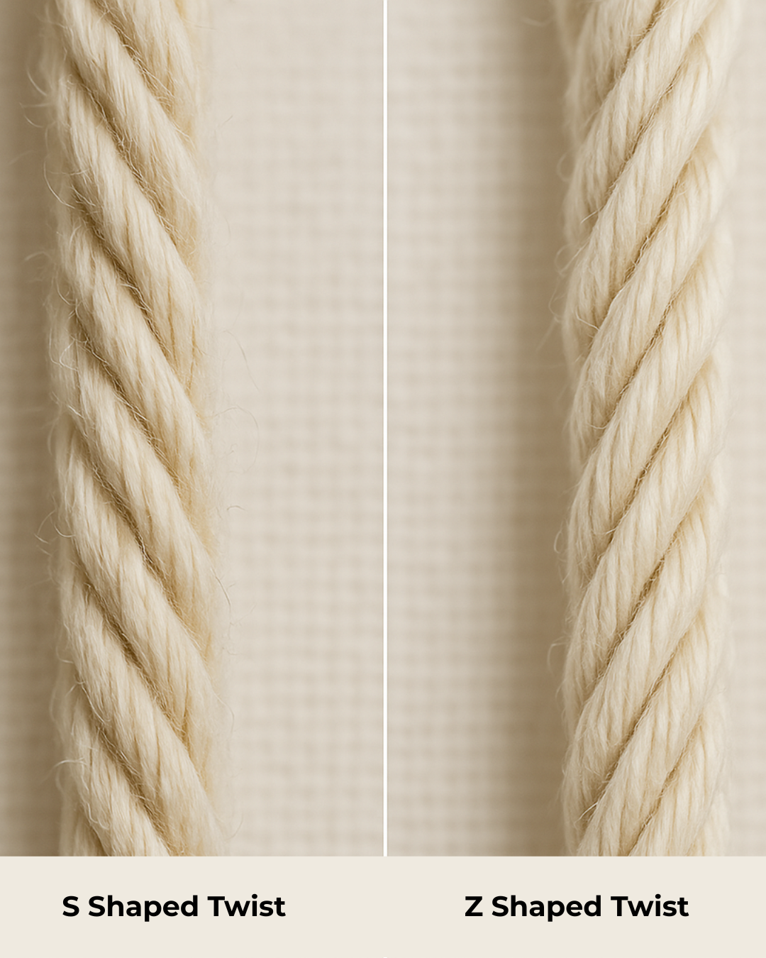 S-Twist vs Z-Twist Thread Test for Khadi
